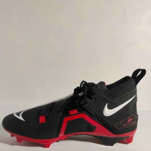 Nike Alpha Menace Pro 3 MID Men\'s Football Cleats- Style CT6649-004 Size 15 main image 15
